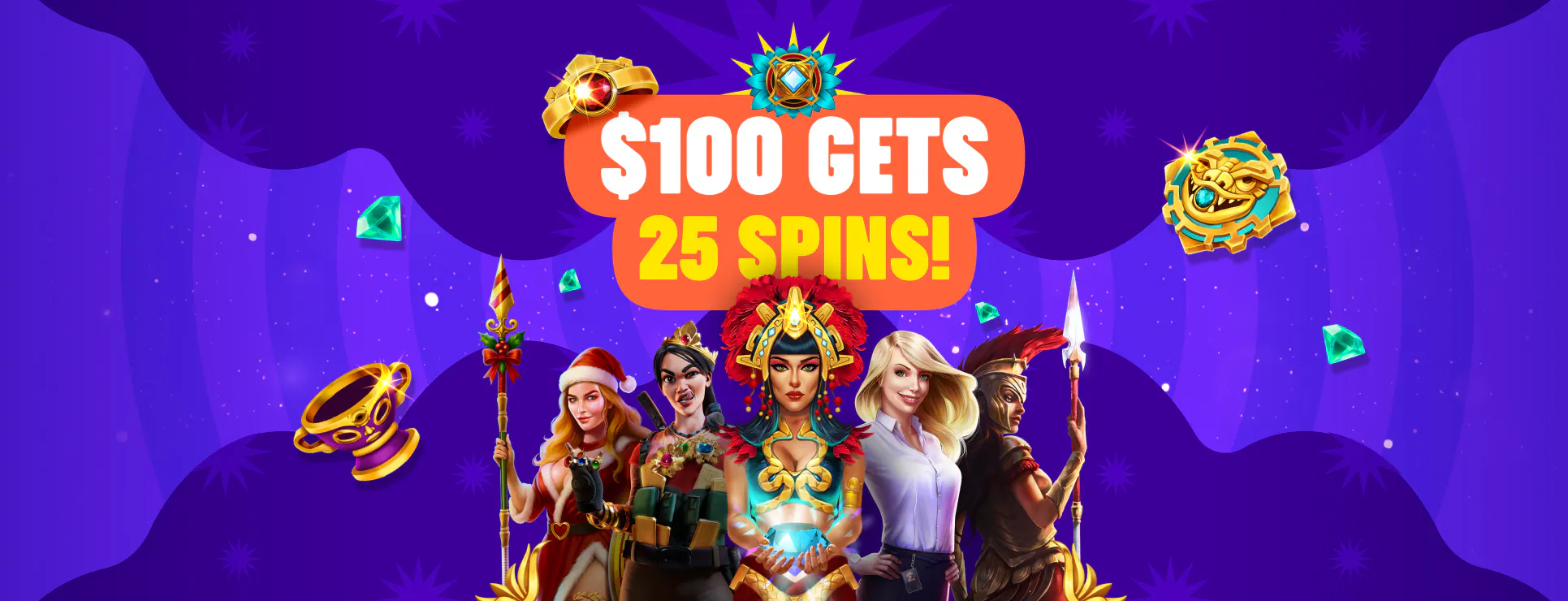 One Casino interface showcasing games and features